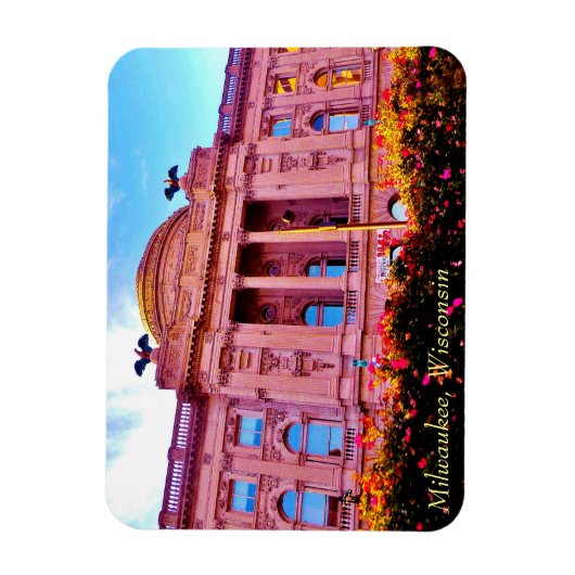 Milwaukee, Wisconsin Magnet (Vertikal)