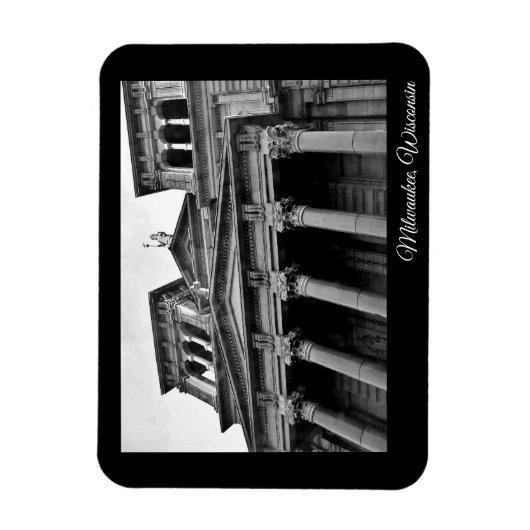 Milwaukee, Wisconsin Magnet (Vertikal)
