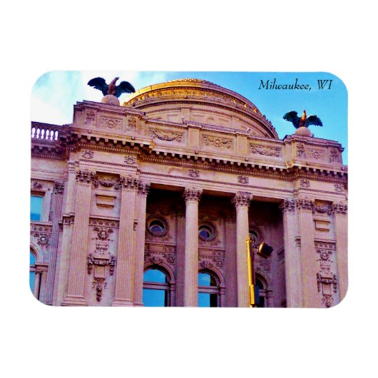 Milwaukee, Wisconsin Magnet (Horizontal)