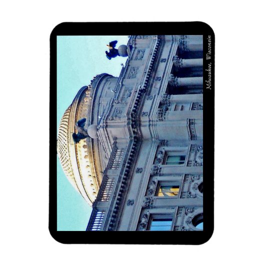 Milwaukee, Wisconsin Magnet (Vertikal)