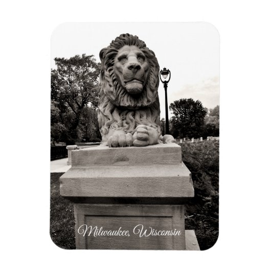 Milwaukee, Wisconsin Magnet (Vertikal)