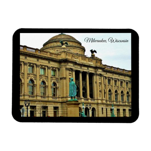 Milwaukee, Wisconsin Magnet (Horizontal)