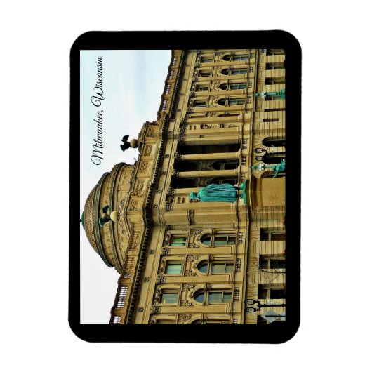 Milwaukee, Wisconsin Magnet (Vertikal)
