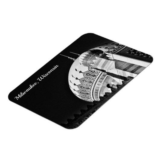 Milwaukee, Wisconsin Magnet (Linke Seite)