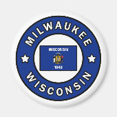 Milwaukee Wisconsin Magnet (Vorne)