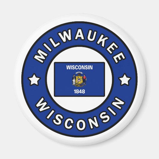 Milwaukee Wisconsin Magnet (Vorne)