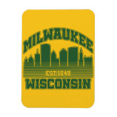 Milwaukee, Wisconsin Magnet (Vertikal)