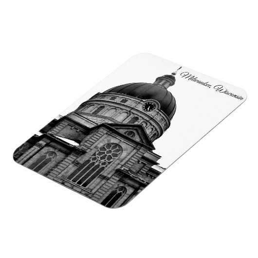 Milwaukee, Wisconsin Magnet (Linke Seite)