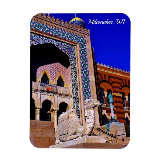 Milwaukee, Wisconsin Magnet (Vertikal)