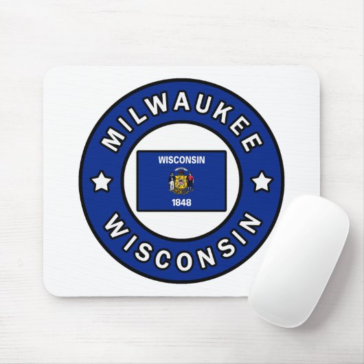 Milwaukee Wisconsin Mousepad (Mit Mouse)