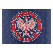 Milwaukee Wisconsin Polnisch Schneidebrett (Vorderseite)