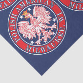 Milwaukee Wisconsin Polnisch Seidenpapier (Detail)