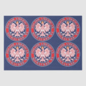 Milwaukee Wisconsin Polnisch Seidenpapier (Vorderseite)