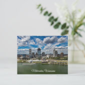 Milwaukee, Wisconsin Postcard Postkarte (Stehend Vorderseite)