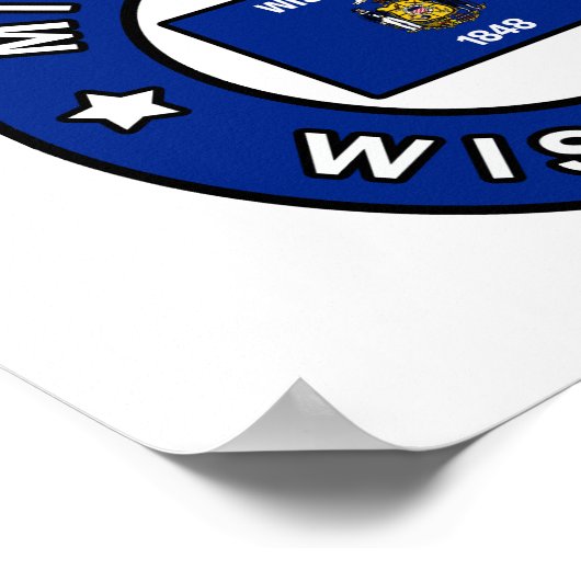 Milwaukee Wisconsin Poster (Ecke)