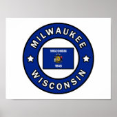 Milwaukee Wisconsin Poster (Vorne)