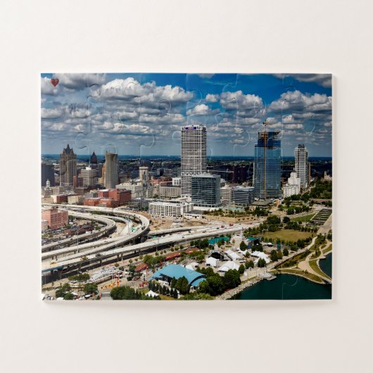 Milwaukee Wisconsin Puzzle (Horizontal)