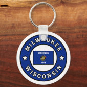 Milwaukee Wisconsin Schlüsselanhänger (Vorderseite)