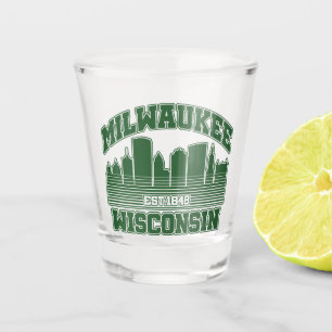 Milwaukee, Wisconsin Schnapsglas