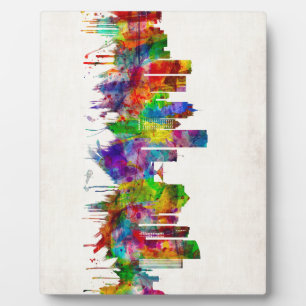 Milwaukee Wisconsin skyline Fotoplatte