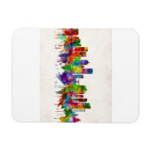 Milwaukee Wisconsin skyline Magnet (Horizontal)