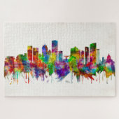 Milwaukee Wisconsin skyline Puzzle (Horizontal)
