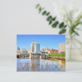 Milwaukee, Wisconsin, USA Postkarte (Stehend Vorderseite)