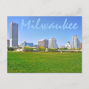 Milwaukee, Wisconsin, USA Postkarte