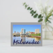 Milwaukee, Wisconsin, USA Postkarte (Stehend Vorderseite)