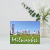 Milwaukee, Wisconsin, USA Postkarte (Stehend Vorderseite)