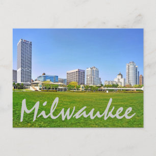 Milwaukee, Wisconsin, USA Postkarte