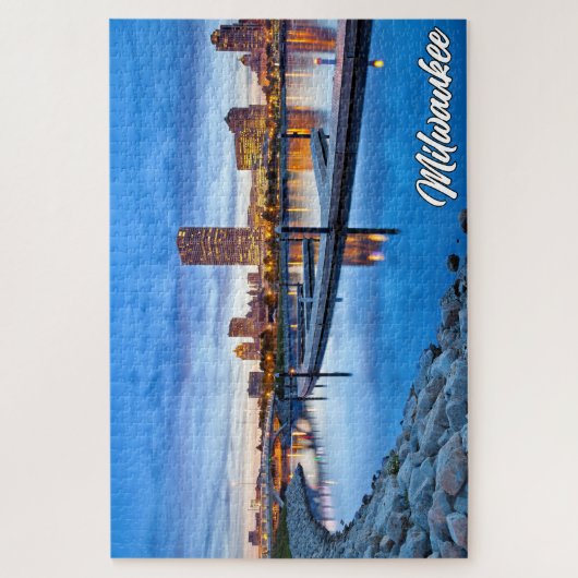 Milwaukee, Wisconsin, Vereinigte Staaten Puzzle (Vertikal)