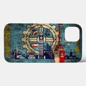 Milwaukee Wisconsin Vintag Grunge Case-Mate iPhone Hülle (Rückseite (Horizontal))