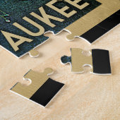 Milwaukee Wisconsin Vintage Travel Puzzle (Seite)