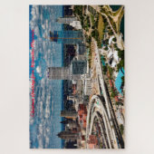 Milwaukee Wisconsin - Weihnachtsgrüße Puzzle (Vertikal)