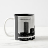 Milwaukee, Wisconsin Zweifarbige Tasse (Links)