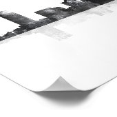 MILWAUKEE, WISCONSON SKYLINE POSTER (Ecke)