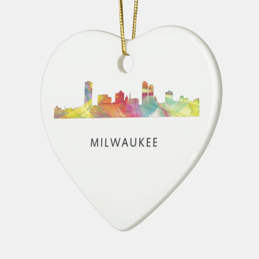 MILWAUKEE, WISCONSON SKYLINE WB1 - KERAMIKORNAMENT (Links)