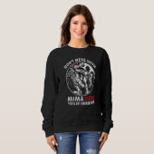 Mima Saurus Jurasskicked Oma nicht ärgern Sweatshirt (Vorne ganz)