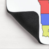 MIMAL der Elf, der Fünf-Staat-Koch Mousepad (Ecke)