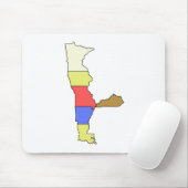 MIMAL der Elf, der Fünf-Staat-Koch Mousepad (Mit Mouse)