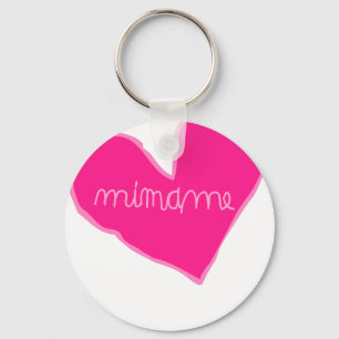 mimame pink schlüsselanhänger