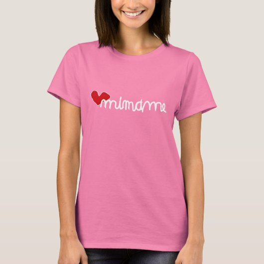 Mimame T-Shirt (Vorderseite)