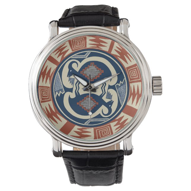 Mimbres Antelope Wristwatch Armbanduhr (Vorderseite)