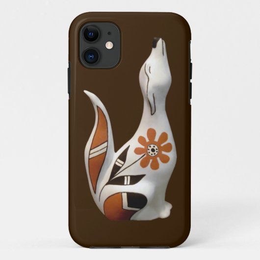 Mimbres Art iPhone Case (Rückseite)