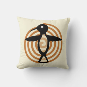 Mimbres Bird Pillow Kissen