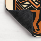 Mimbres‑Krieger Mousepad (Ecke)