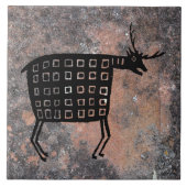 Mimbres Pottery Design Fliese (Vorderseite)