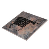 Mimbres Pottery Design Fliese (Seite)