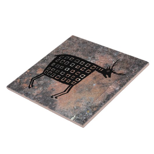 Mimbres Pottery Design Fliese (Seite)